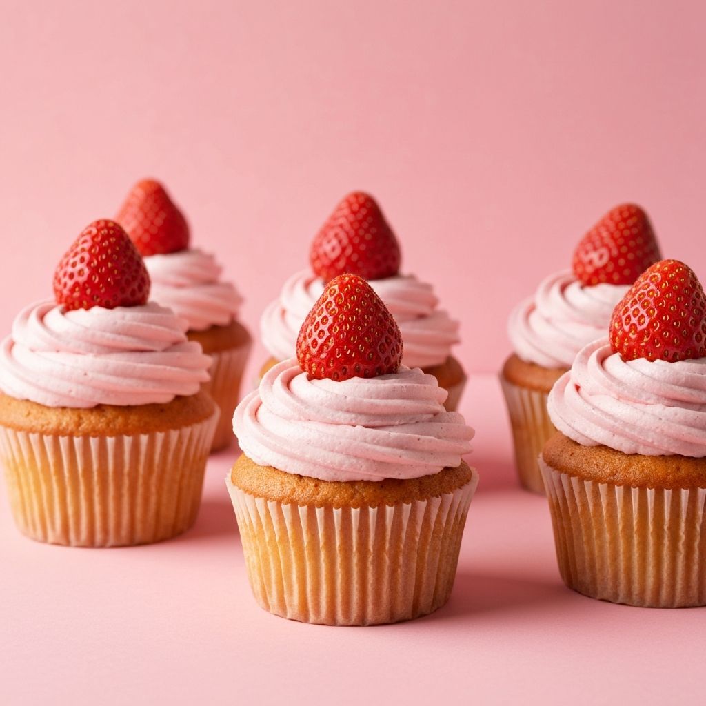 Strawberry Cupcakes
